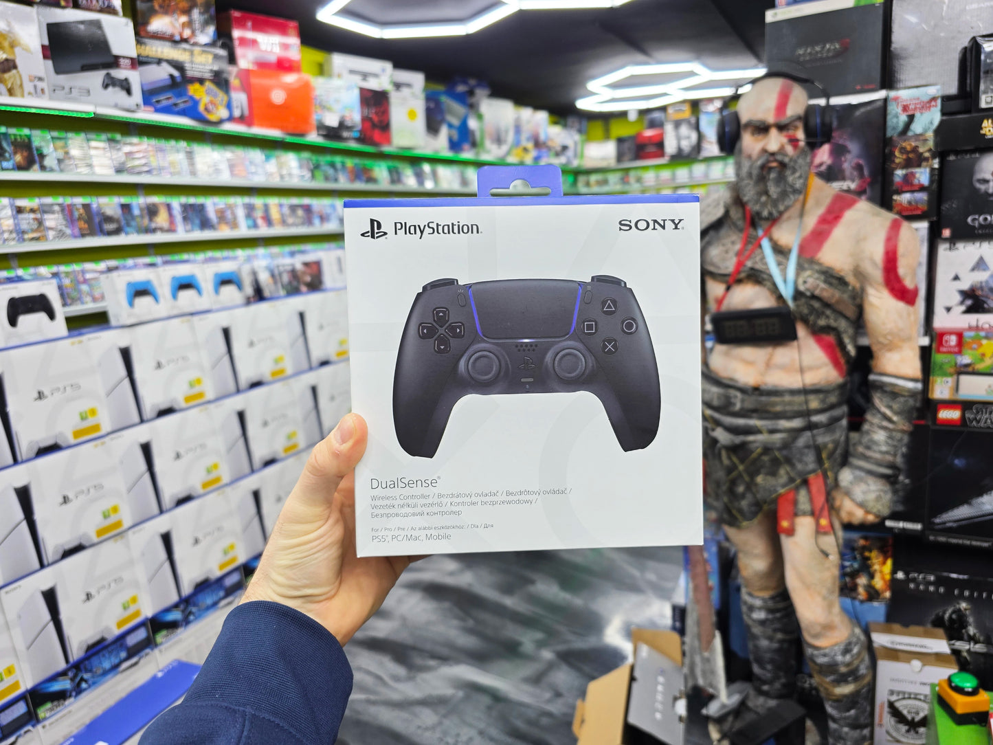 Kontroler Sony DualSense PS5 Czarny - Oryginalny Pad do PlayStation 5