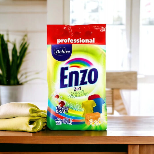 Deluxe Enzo 2in1 Color Washing Powder 4.50 kg 64p