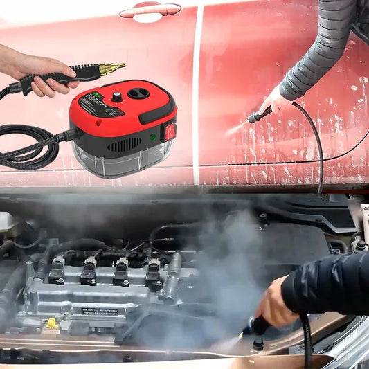 Myjka Parowa Ręczna - Steam Cleaner do Samochodu Domu Klimatyzacji Kuchni Silnika