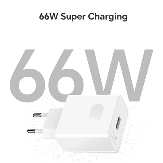 Ładowarka Huawei 66W Super Fast Charger - Type C Kabel 6A dla Mate 40 50 60 P50 P60 Nova Honor
