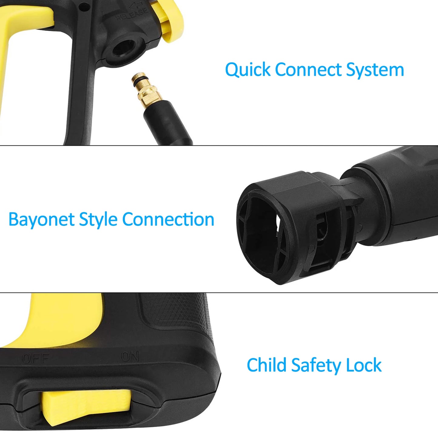 Pistolet Wymienny do Myjki Karcher K2-K7 - Wysokociśnieniowy Pistolet Natryskowy