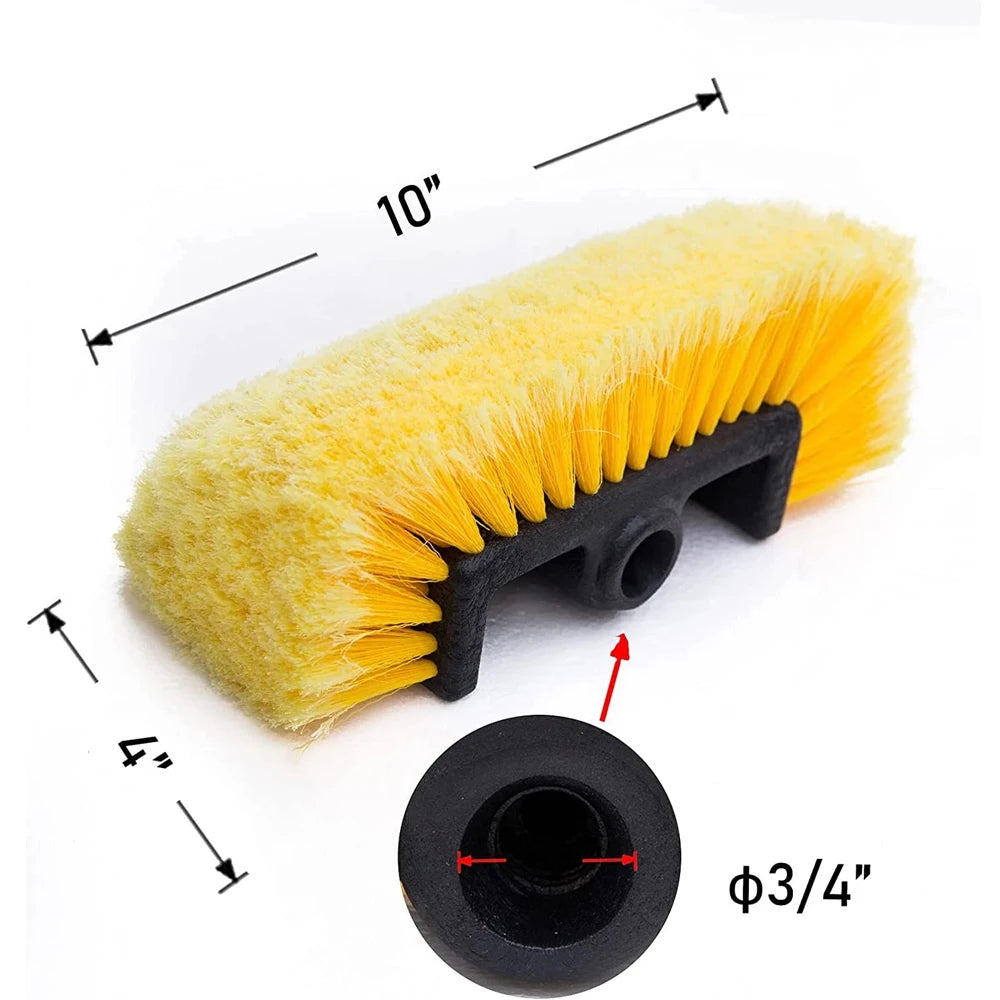 Szczotka Myjąca Assemblable - Car Wash Brush Long Rod Connectable Water Pipe Spray Soft Window Wipe
