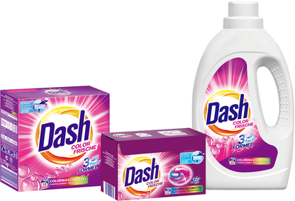 DASH Color Frische washing powder 100 wash 6 kg