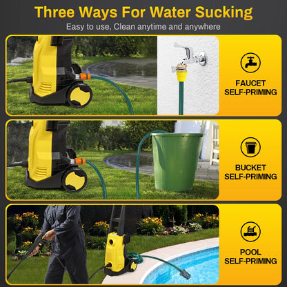 Myjka 150Bar 1500W Household - High Pressure Cleaner Car Washers Garden Washing Water Gun Watering