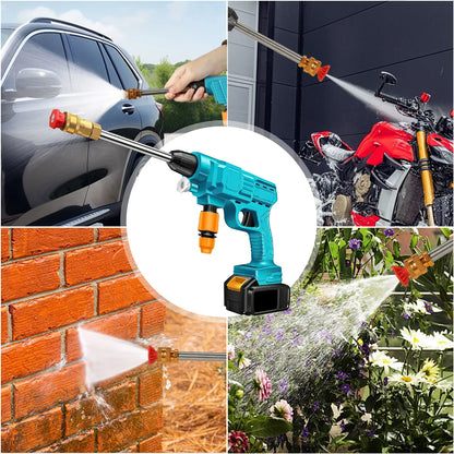 Myjka 300W 30BAR Makita 18V - Cordless High Pressure Cleaner Spray Water Gun Garden Wash Machine