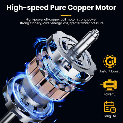 Myjka 600W 30bar DWiusty - Fast Car Cleaner Portable Water Jet Tool Home Garden Easy Operate