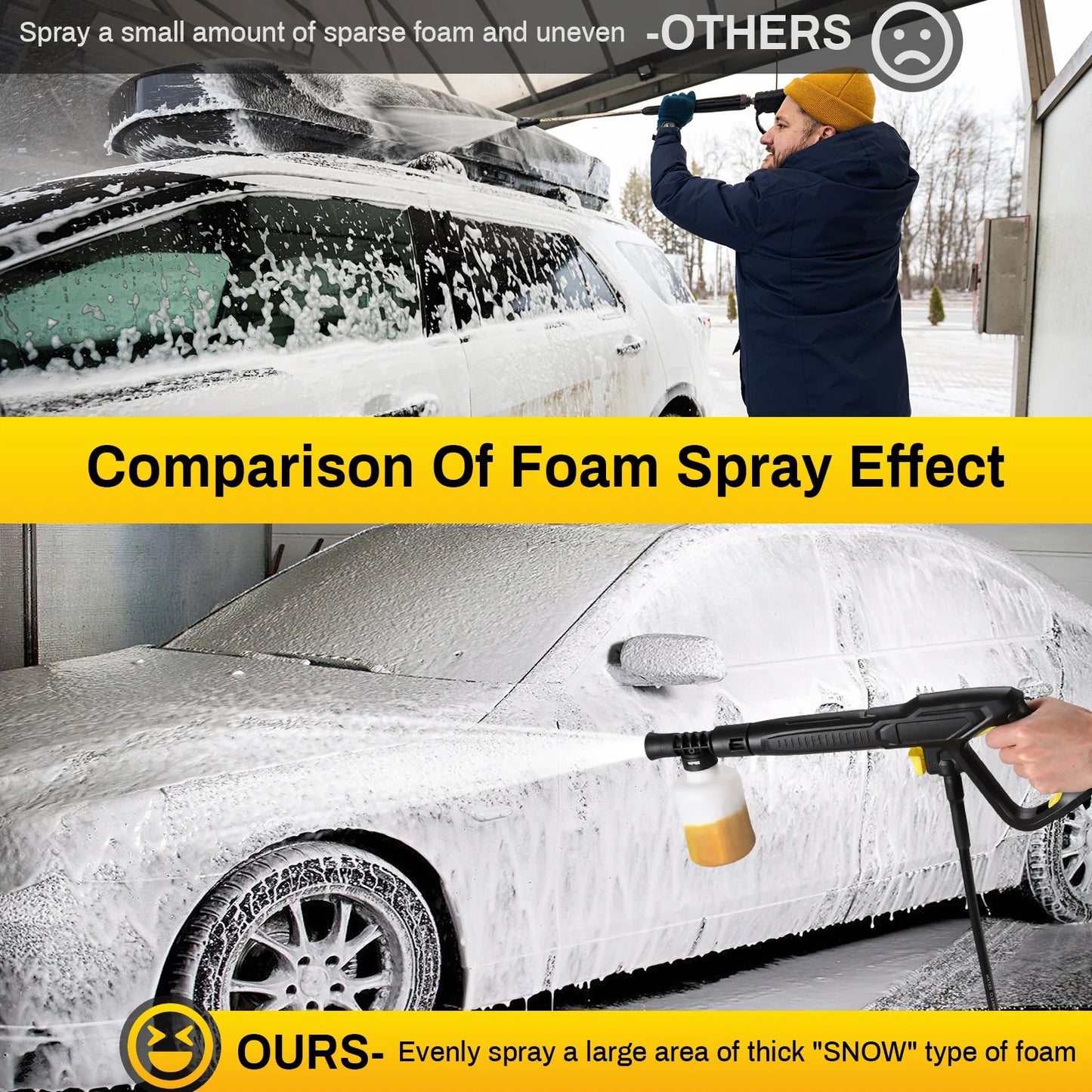 Myjka Ciśnieniowa 150Bar 1500W - Profesjonalne Czyszczenie Samochodu i Ogrodu