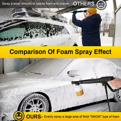 Myjka Ciśnieniowa 150Bar 1500W - Profesjonalne Czyszczenie Samochodu i Ogrodu