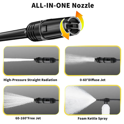 Myjka 135Bar 1500W Electric - High Pressure Washer Car Garden Washing Water Spray Gun High-Power Pump