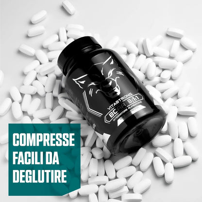 BCAA 8:1:1 Vitastrong 5000mg - Aminokwasy Rozgałęzione z Witaminą B6 Pre/Post Workout 150 Tabletek