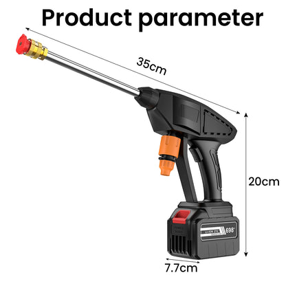 Myjka Bezprzewodowa 30000mAh - Cordless Electric Car Washer Gun Portable Lithium Battery