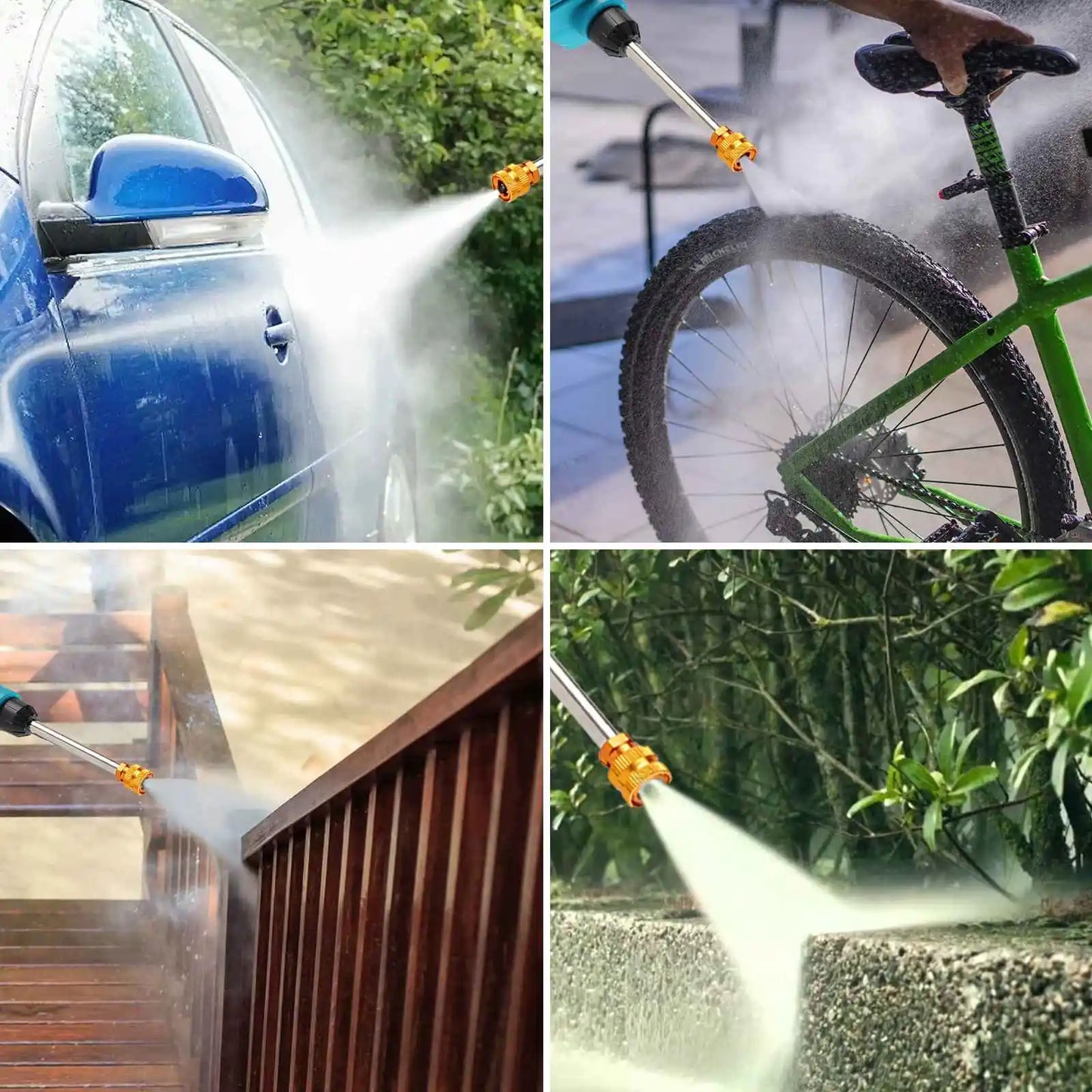 300W 30BAR Cordless High Pressure Cleaner Washer Spray Water Gun Garden Wash Water Cleaning Machine for Makita 18V Battery