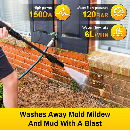 Myjka 150Bar 1500W Household - High Pressure Cleaner Car Washers Garden Washing Water Gun Watering