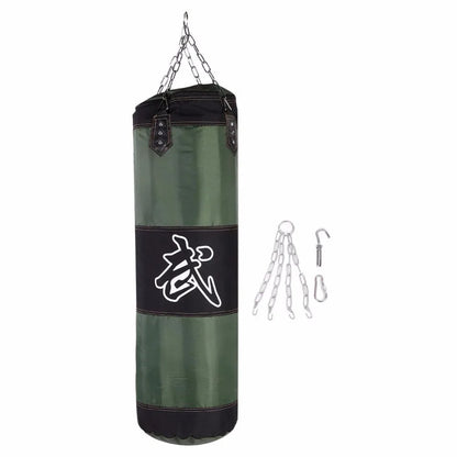 Worek Bokserski 60/80/100cm - Treningowy Punching Bag z Rękawicami do Karate Taekwondo MMA