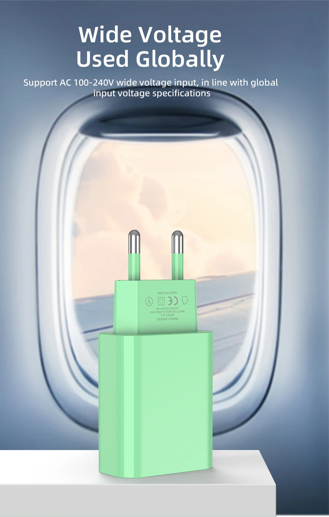 Ładowarka Sieciowa USB 15W Fast Charge - Szybkie Ładowanie iPhone Samsung