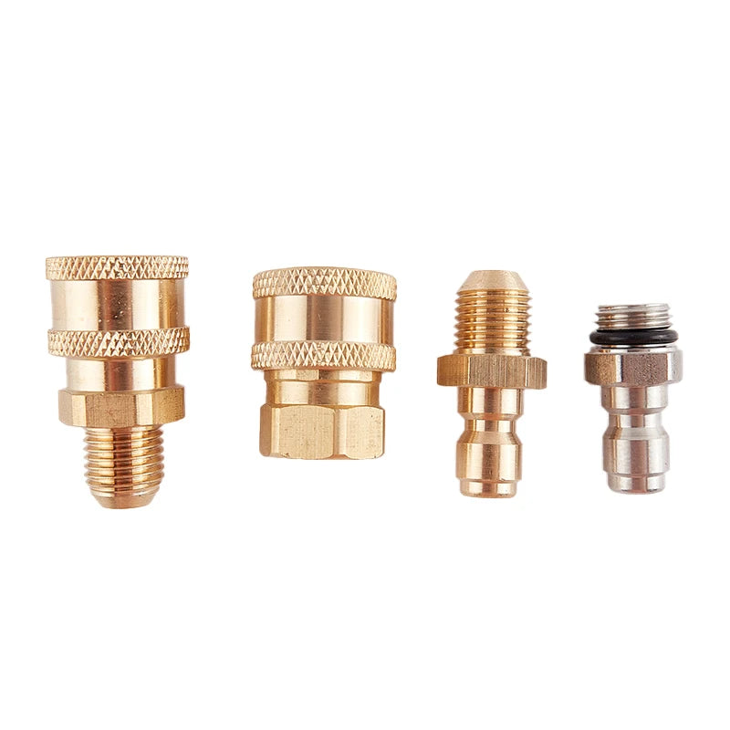Złącze Mosiężne 1/4 Quick Coupling - Brass High Pressure Car Washer Adapter Water Gun Hydraulic
