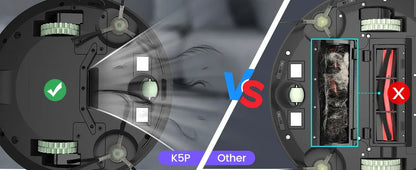 Robot Odkurzający OKP K5P 500Pa WiFi - Samoładujący