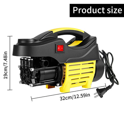 Myjka Ciśnieniowa 4800W 200Bar - Profesjonalna Przenośna Myjnia Samochodowa