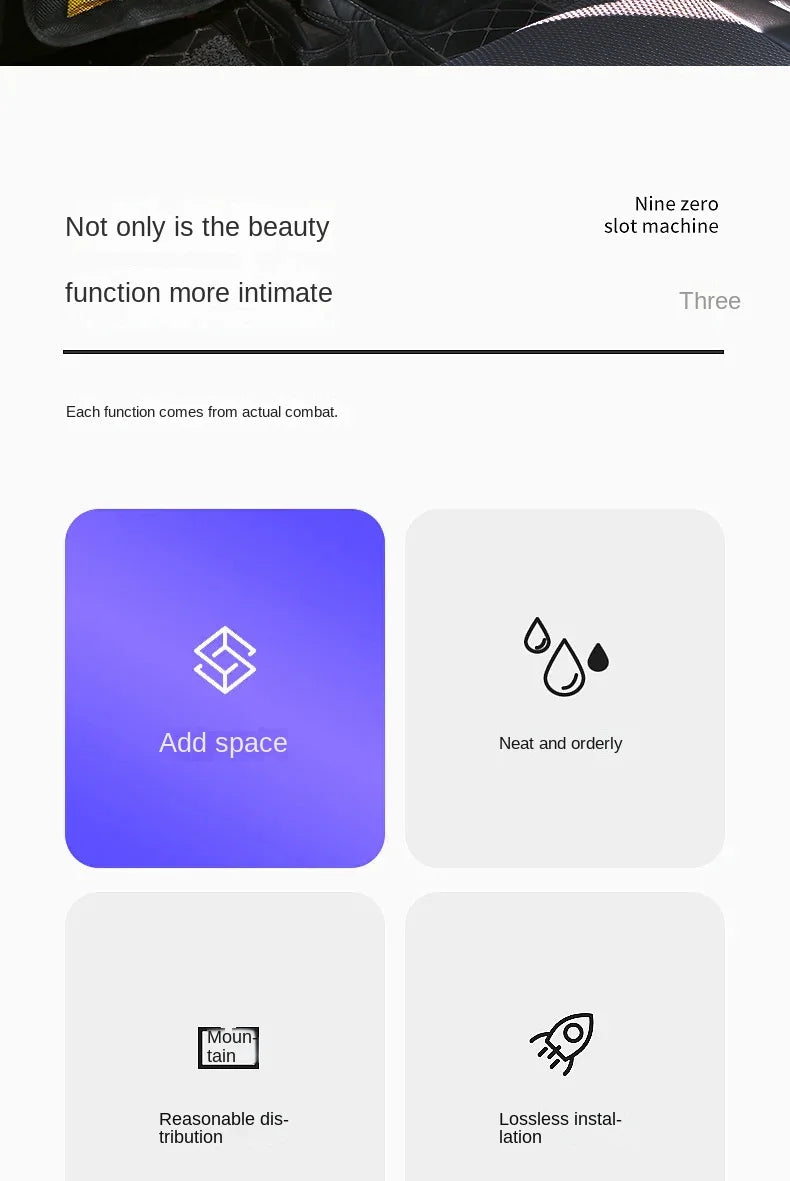 Organizer na Tylne Siedzenie Samochodu z Uchwytem na Tablet - Ochrona Fotela i Kieszenie
