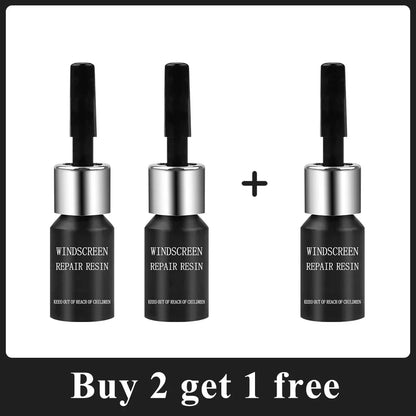 Zestaw Naprawy Szyby Samochodowej - Usuwanie Rys Pęknięć Car Windshield Repair Kit