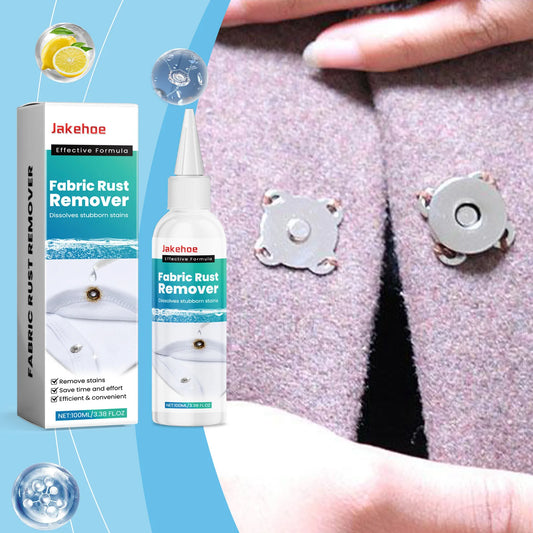 Fabric Rust Remover 100ml - Stain Cleaner for Clothes, Oil, Coffee & Water Stains - Laundry Detergent for Fresh & Old Stains