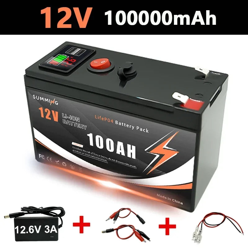 Bateria LiFePO4 12V 150Ah Litowa - 4000+ Cykli do Paneli Solarnych UPS Kajaków