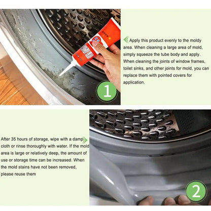 Mold Stain Remover Stain Wall Spray Cleaner Gel Household Washing Machine Cleaner Stain Cleaner Gel For Household Shower