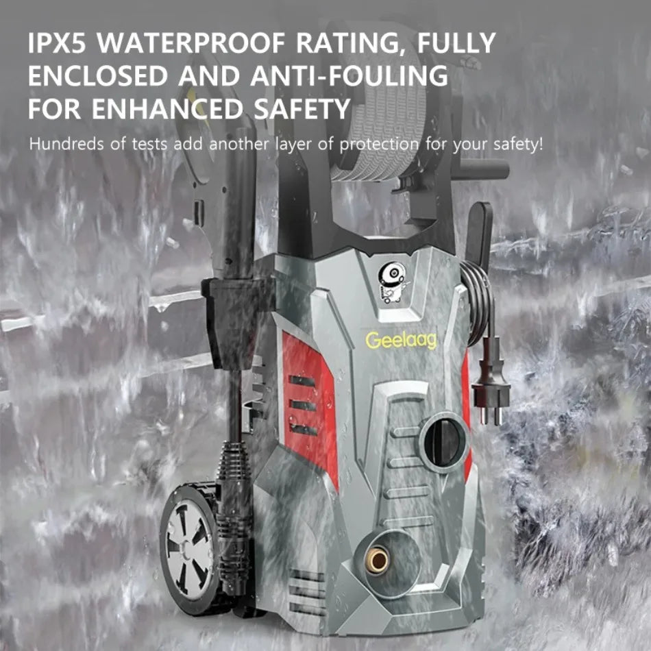 Myjka YOHON 1600W - High Pressure Speed Wash Machine Induction Motor Multi Water Source Car Cleaning