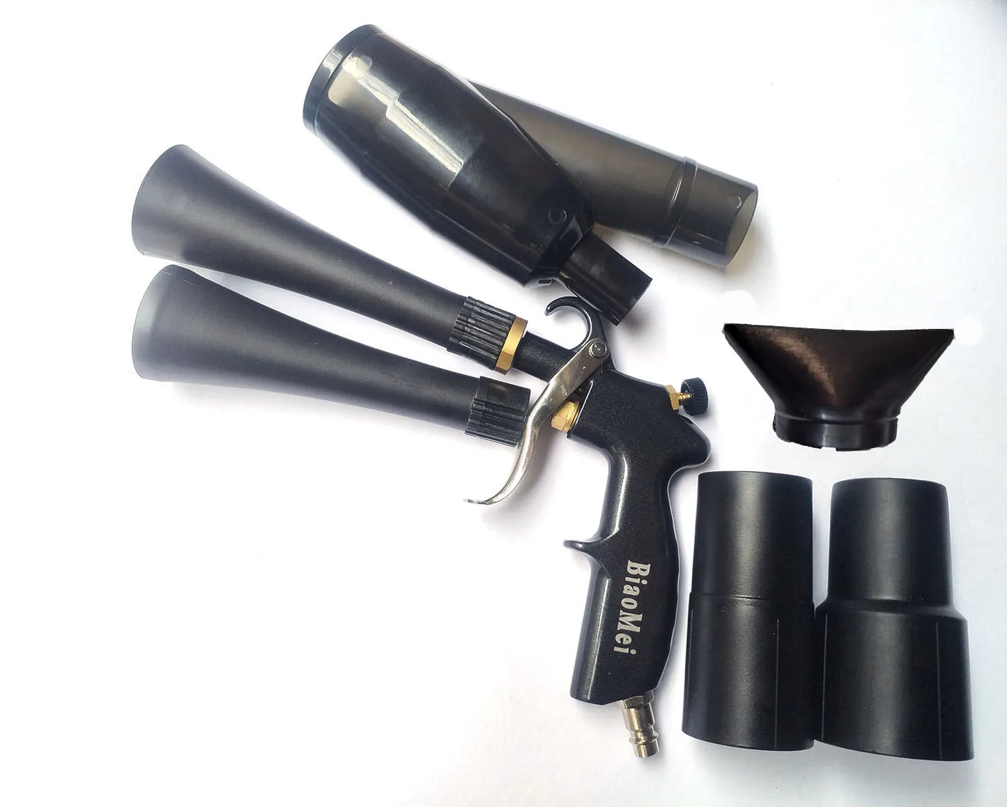 Pistolet Tornado Gun Detailing - Car Interior Air Blow Vacuum Gun Cleaning Tornador Blasts Dirt Dust