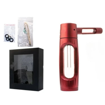 Fajka Mini Hammer 150mm - Aluminiowa Fajka Wodna Shisha z 2 Miskami