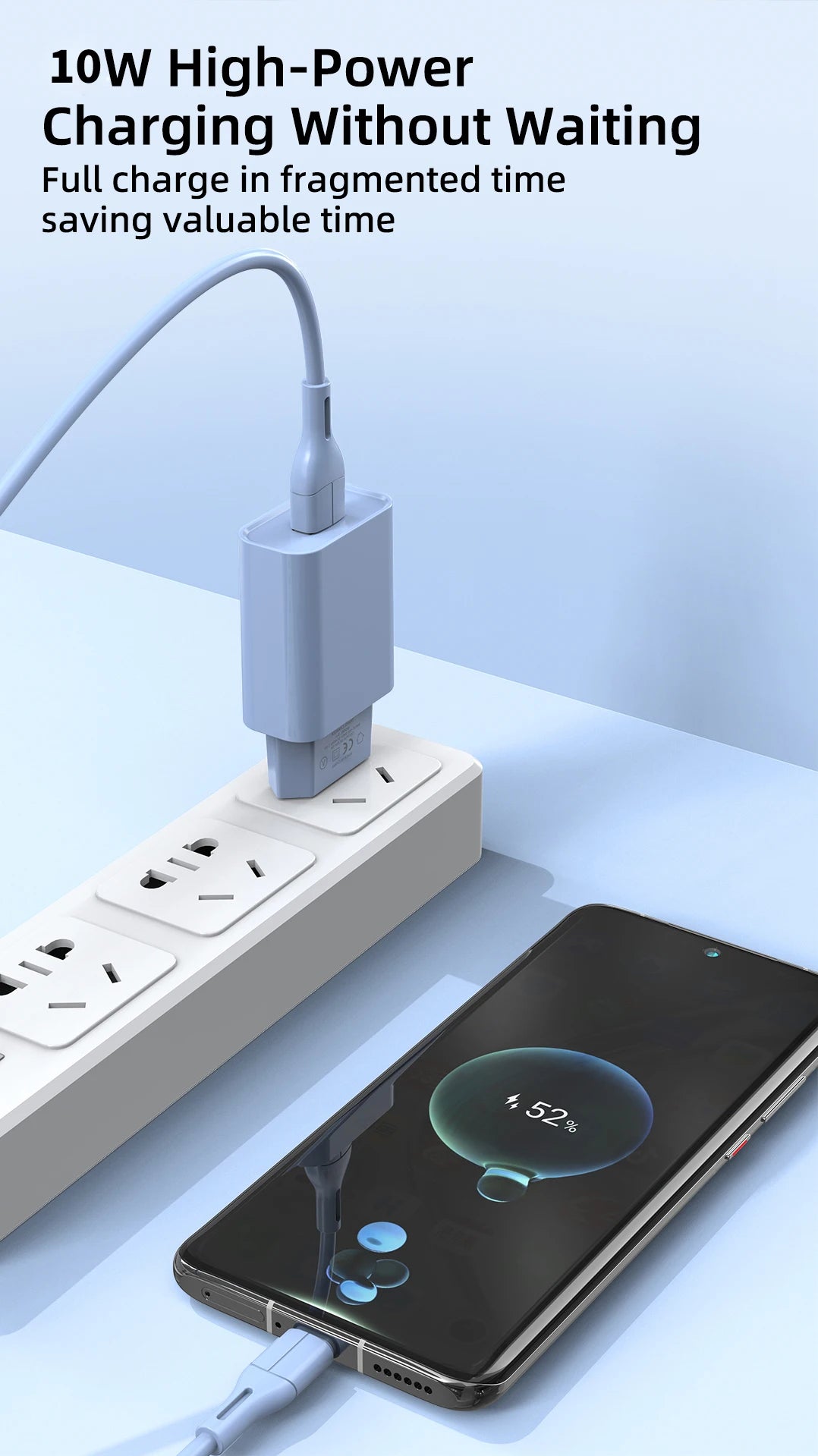 Ładowarka Sieciowa USB 15W Fast Charge - Szybkie Ładowanie iPhone Samsung