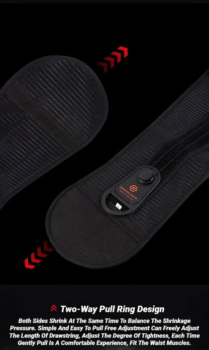 Pas Lędźwiowy Ortopedyczny z Podwójnym Ściąganiem - Oddychający Gorset na Kręgosłup