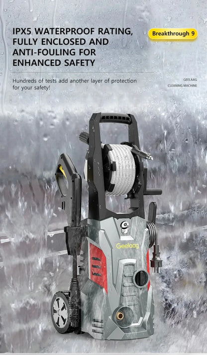 Myjka YOHON 1600W - High Pressure Speed Wash Machine Induction Motor Multi Water Source Car Cleaning