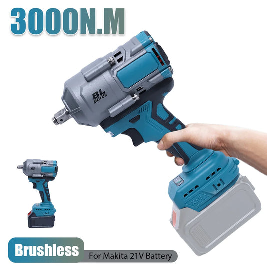 Klucz Udarowy 3000N.m 1/2" Brushless - Makita 18-21V Bezprzewodowy Variable Speed