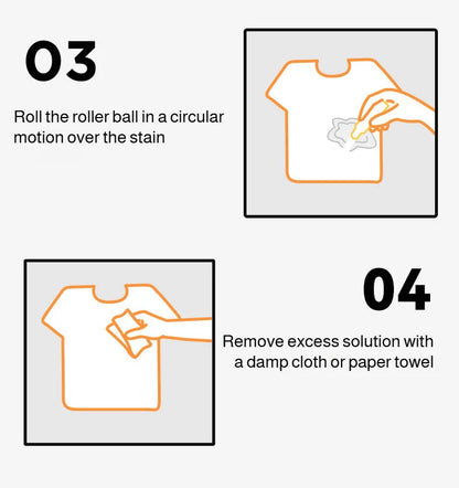 Portable stain remover Stain remover Food stains Daily use Instant stain removal nonwashable and nonmarking laundry detergent