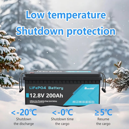 Bateria LiFePO4 12V/24V 100-400Ah - Litowa z BMS do Kamperów i Łodzi