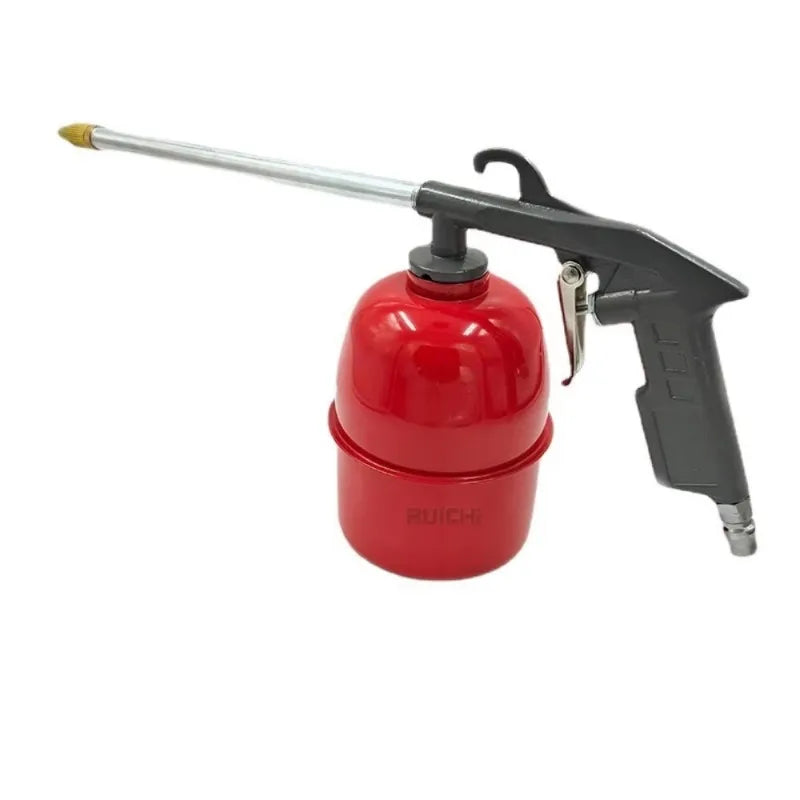 Pistolet Czyszczący Cynk - Pneumatic Car Engine Cleaning Gun Oil Channel Red Pot Gray Repair