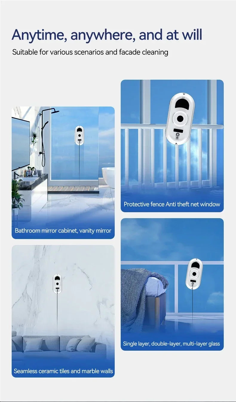 Robot do Mycia Okien DIVEDEER - Wersja Premium