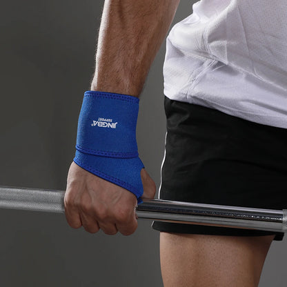 Opaska Neoprenowa na Nadgarstek - Regulowane Wsparcie do Podnoszenia Ciężarów