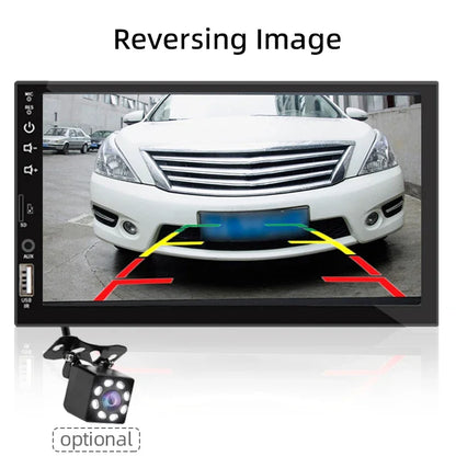 Radio Samochodowe 1 Din Carplay Android Auto - 7'' Touch Screen FM Bluetooth MirrorLink