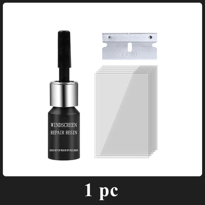 Zestaw Naprawy Szyby Samochodowej - Usuwanie Rys Pęknięć Car Windshield Repair Kit