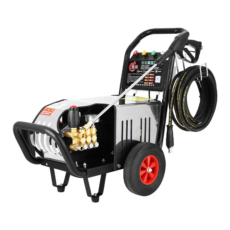 1800W Car Washing Machine 220V380V Ultra-high Pressure Washing Machine Commercial High-power Industrial Property Farm Washing