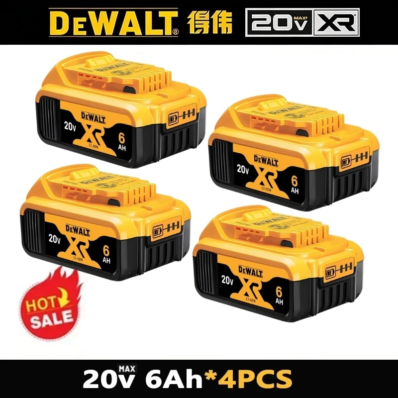 Bateria DeWALT 18V/20V XR Li-Ion 6.0Ah/5.0Ah - Ładowarka DCB205 DCB206 DCB202