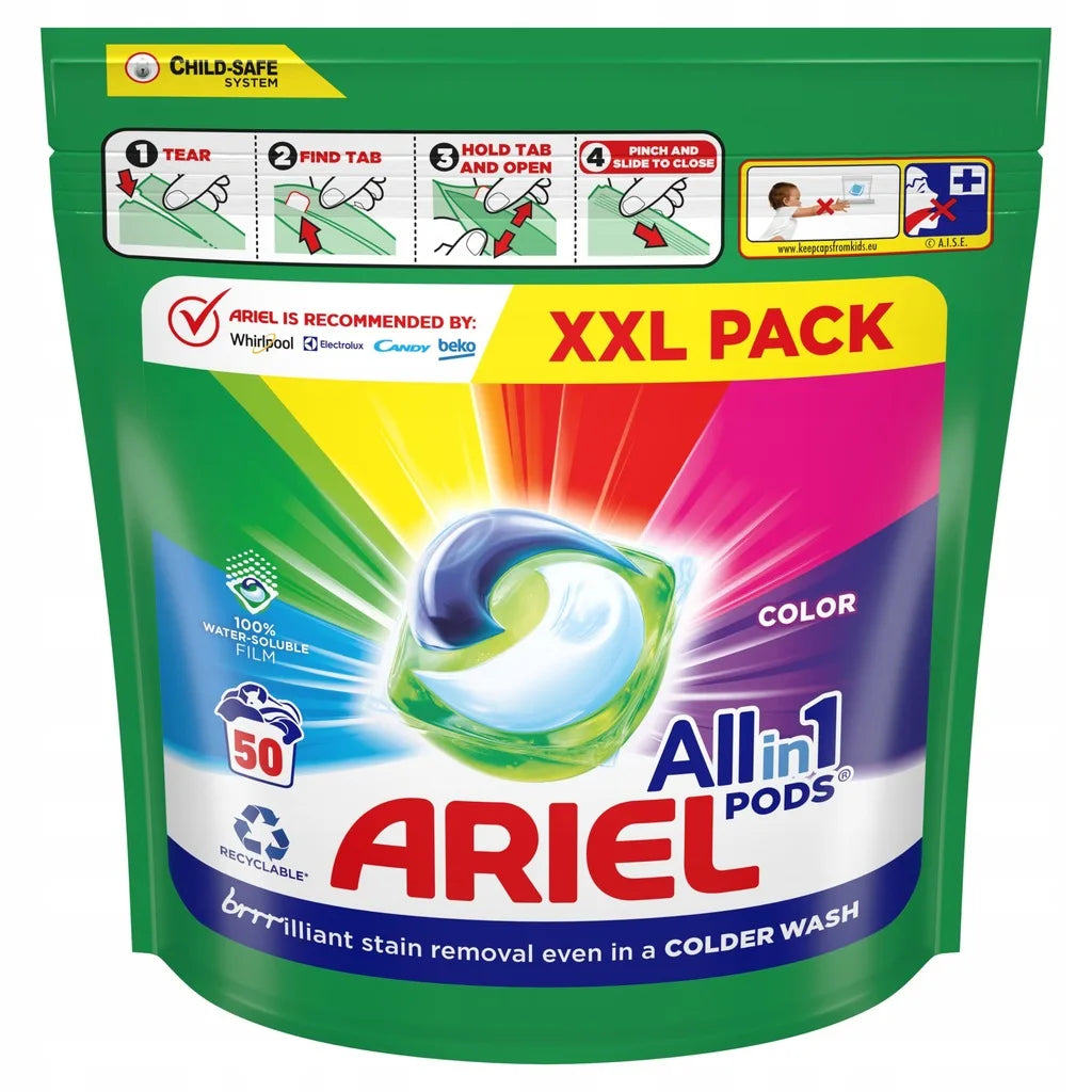 Ariel All-in-1 PODS Laundry Liquid Capsules, 150 washes