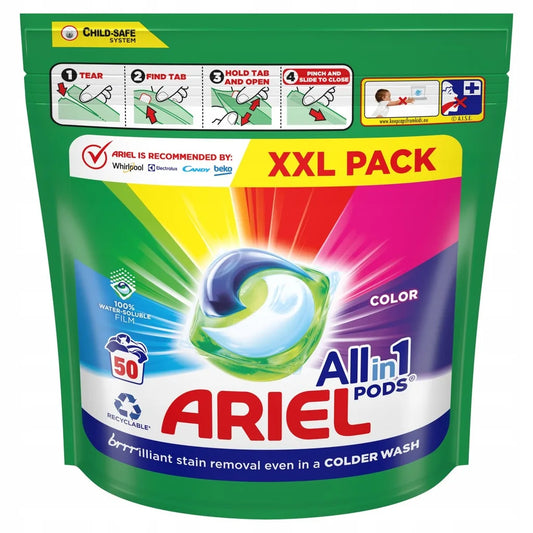 Ariel All-in-1 PODS Laundry Liquid Capsules, 150 washes