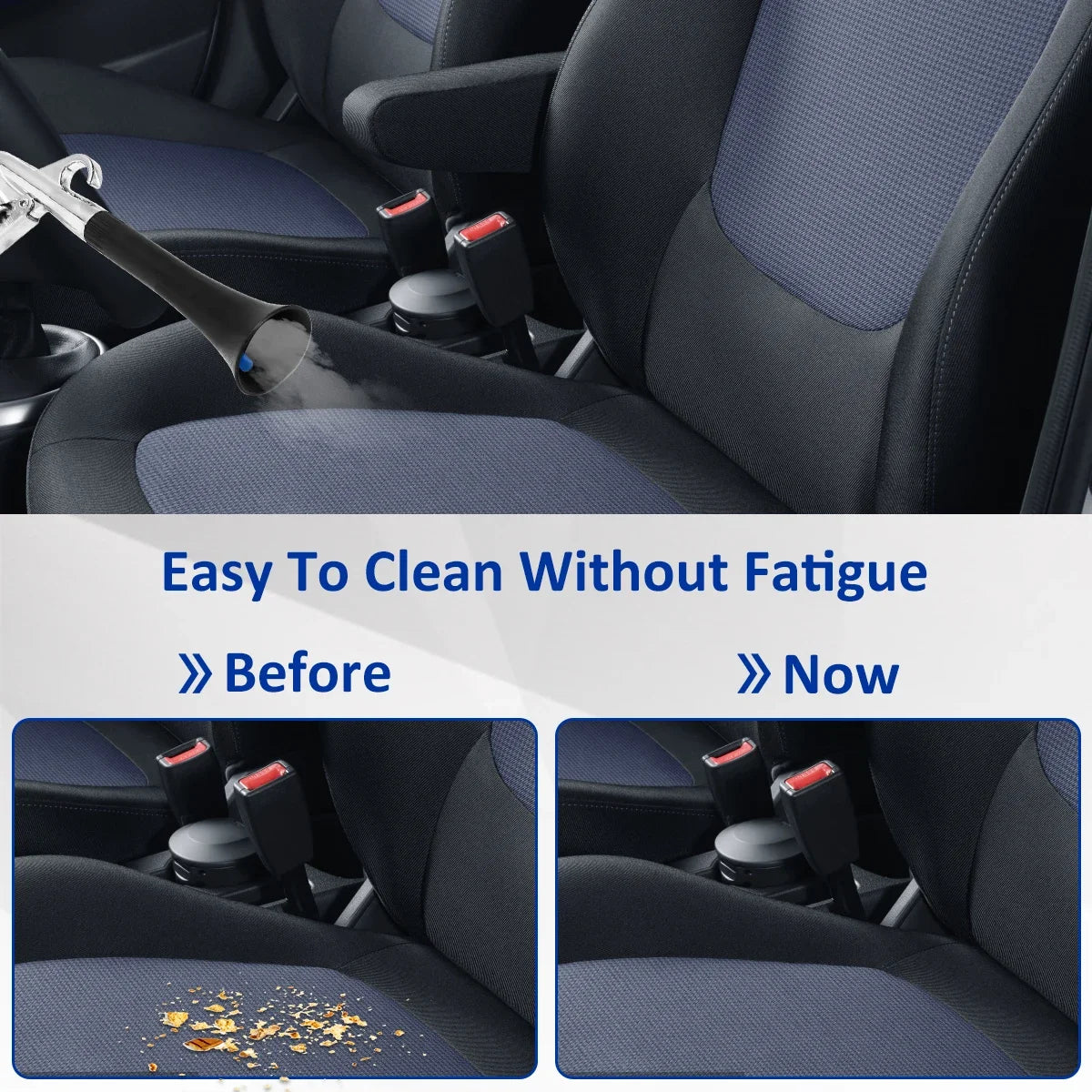 Pistolet Czyszczący Car Detailing - Suszarka Wnętrza Air Blow Gun Tornador