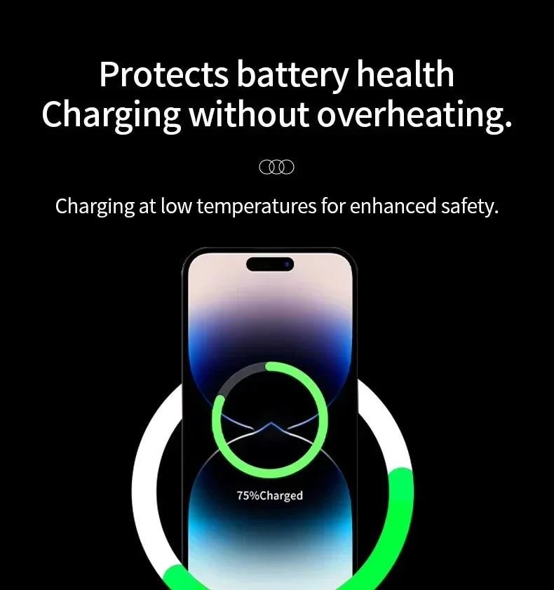 Ładowarka Bezprzewodowa 3w1 Magnetyczna - iPhone 16/15/14/13 iWatch AirPods