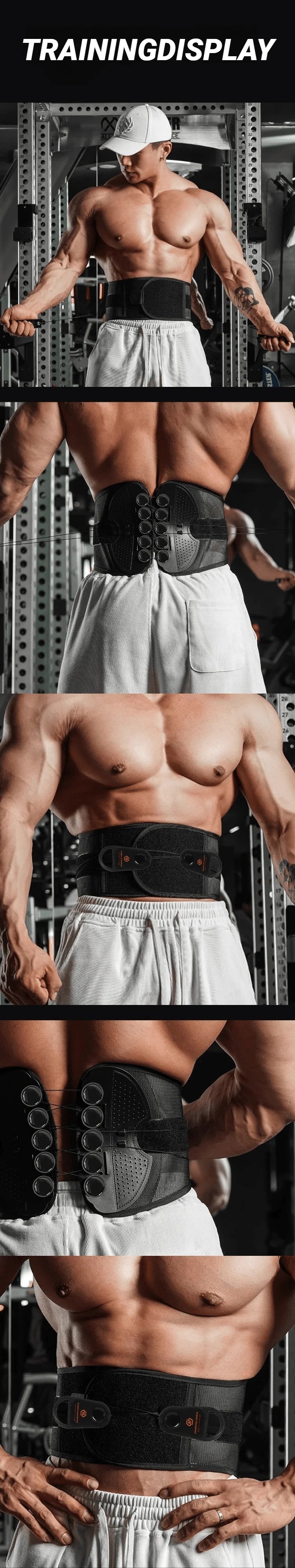 Pas Lędźwiowy Ortopedyczny z Podwójnym Ściąganiem - Oddychający Gorset na Kręgosłup