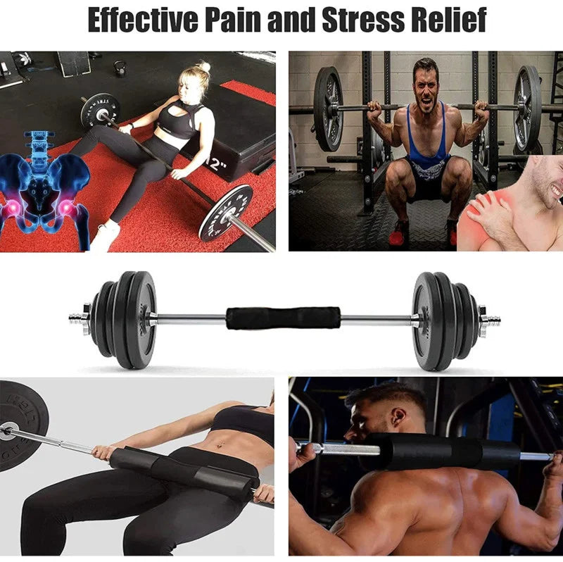 Poduszka na Sztangę do Przysiadów - Gruba Piankowa Ochrona Barków na Siłownię