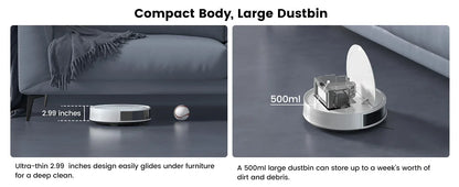 Robot Odkurzający OKP K5P 500Pa WiFi - Samoładujący